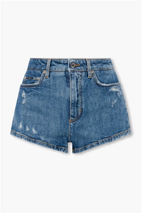 dolce gabbana shorts womens|dolce and gabbana denim shorts.